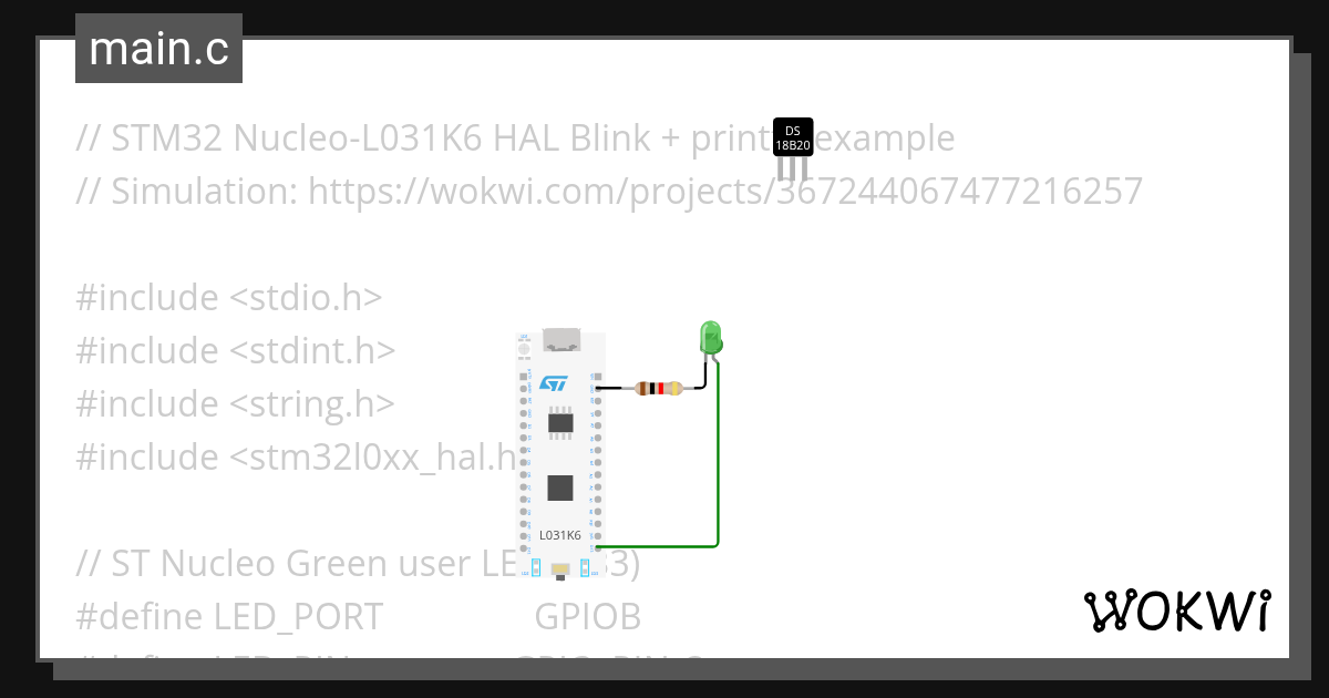 Wokwi - Online ESP32, STM32, Arduino Simulator