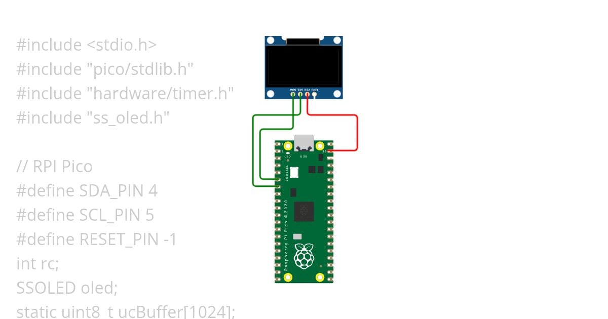 pico_sdk_OLED simulation
