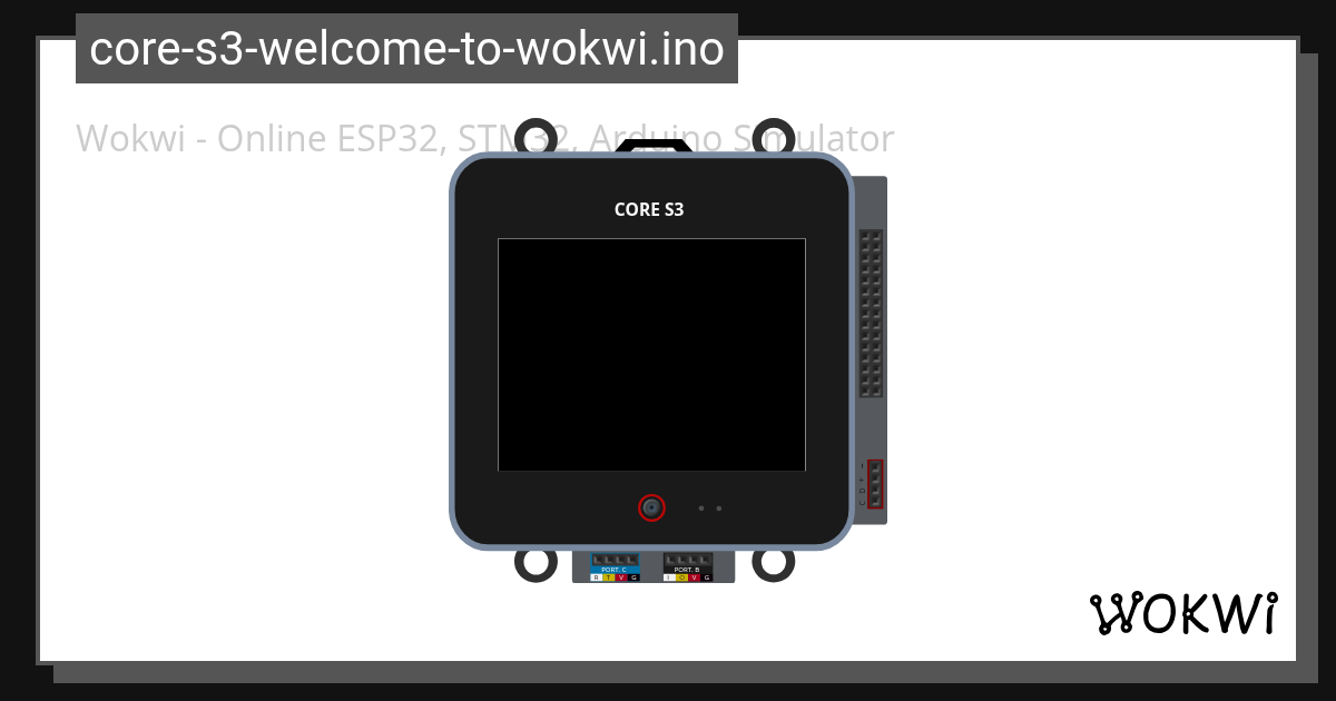 Wokwi - Online ESP32, STM32, Arduino Simulator