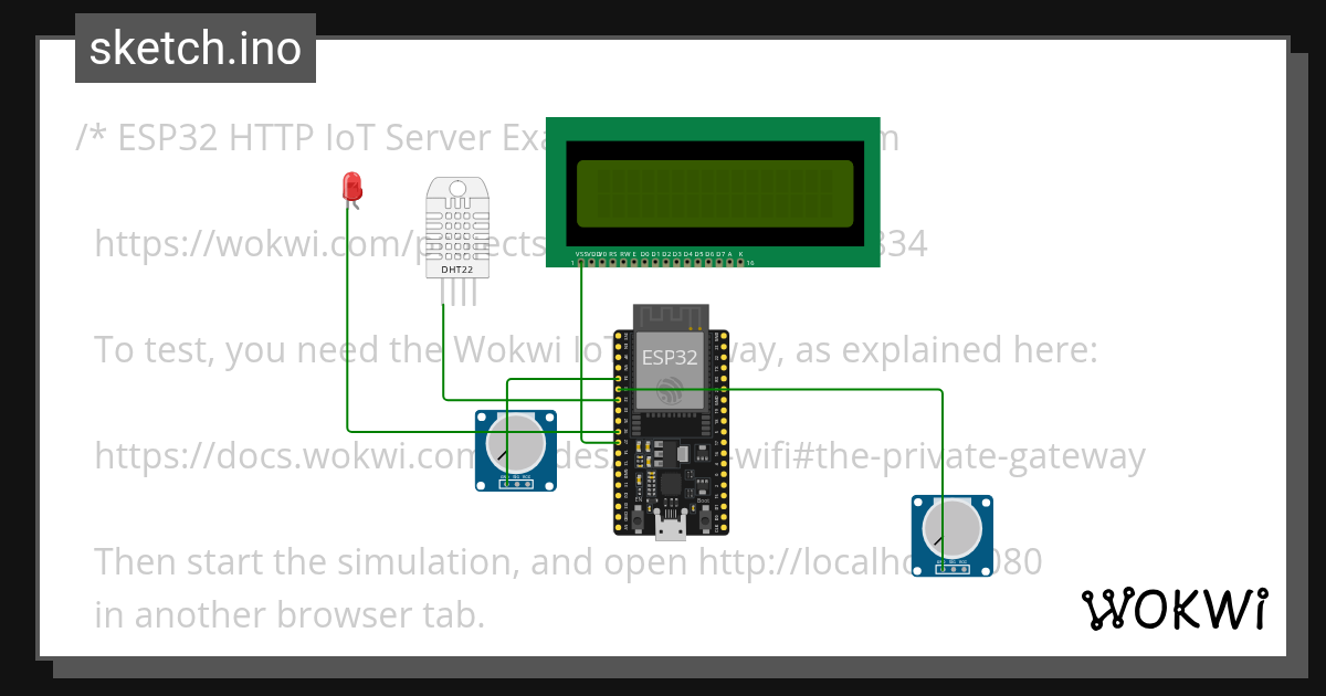 Wokwi - Online ESP32, STM32, Arduino Simulator