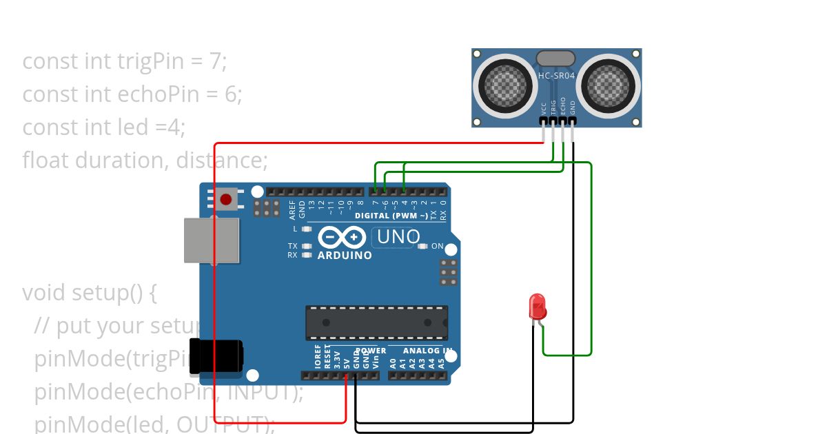 ultrasonic_working understand simulation