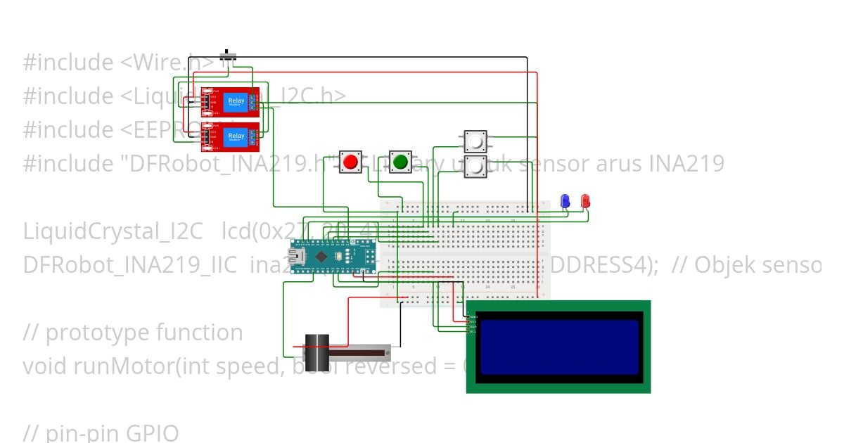 20x4 LCD GUI Test Copy simulation