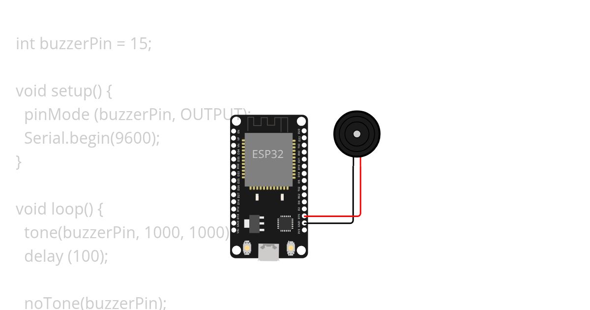 ESP32_Buzzer.ino simulation