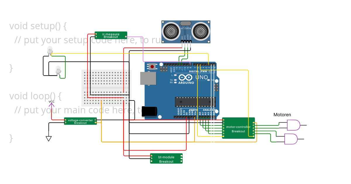 Arduino Car simulation