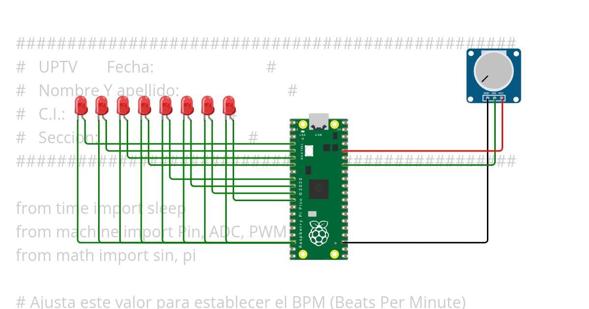 Metrónomo simulation