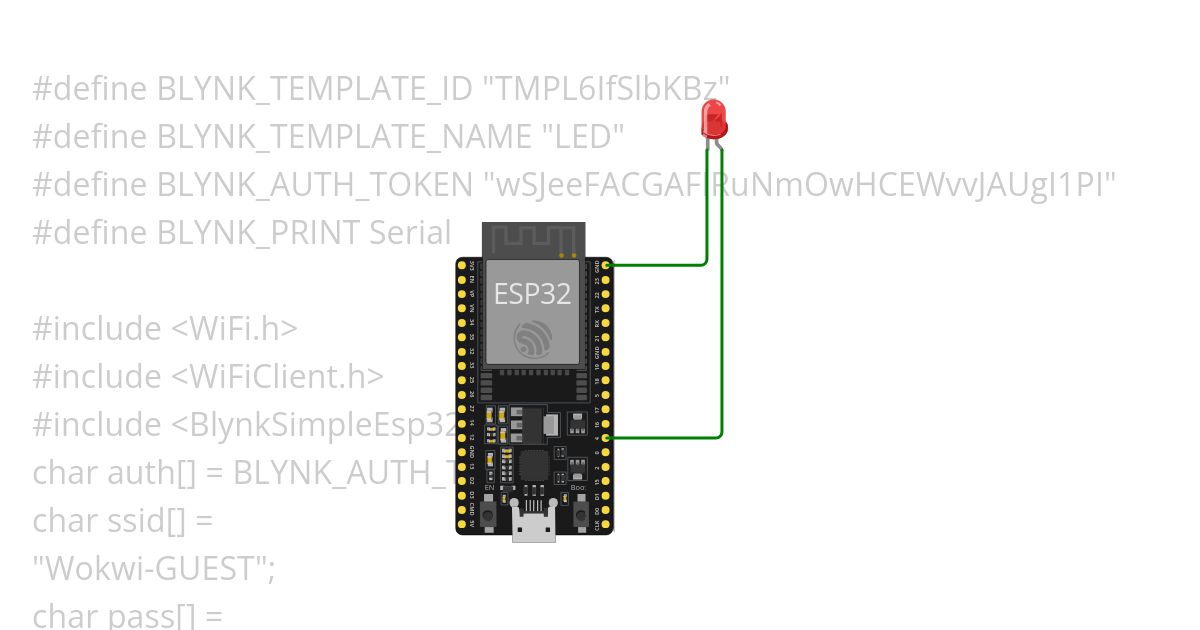LED simulation