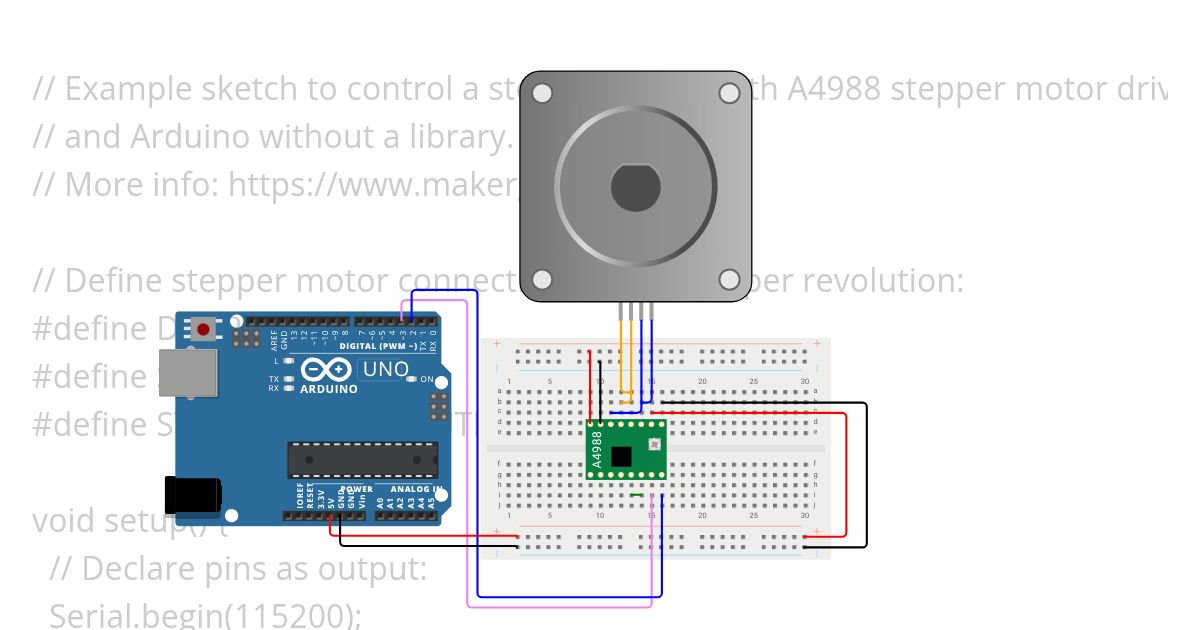 stepper with A4988 Copy simulation