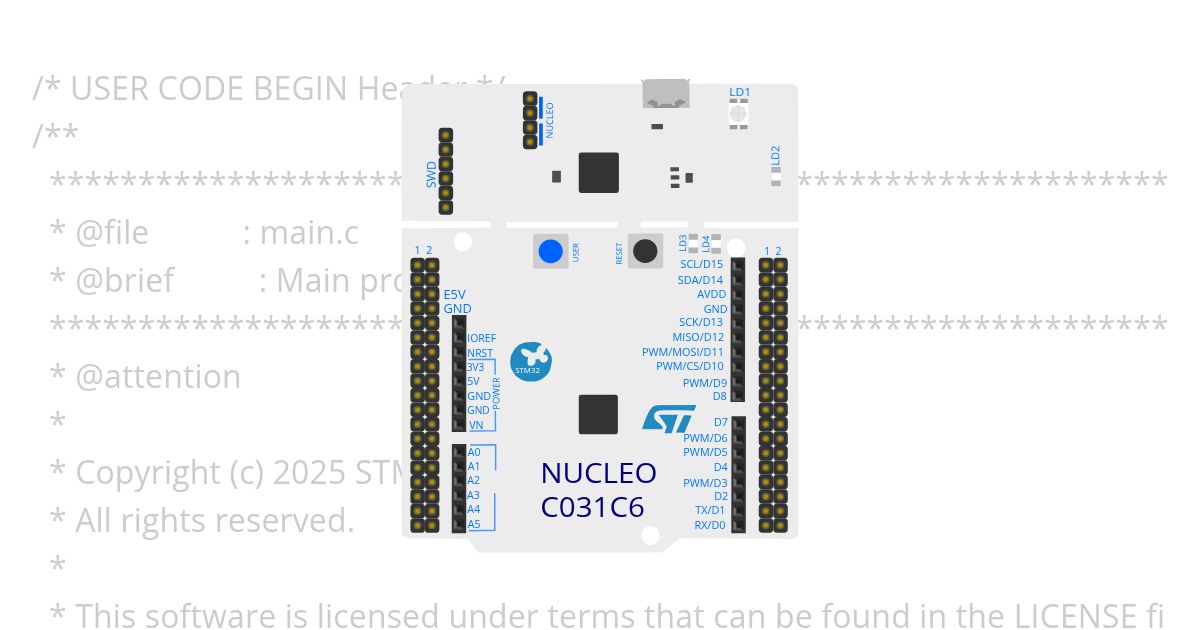 Template GRC-STM32 simulation