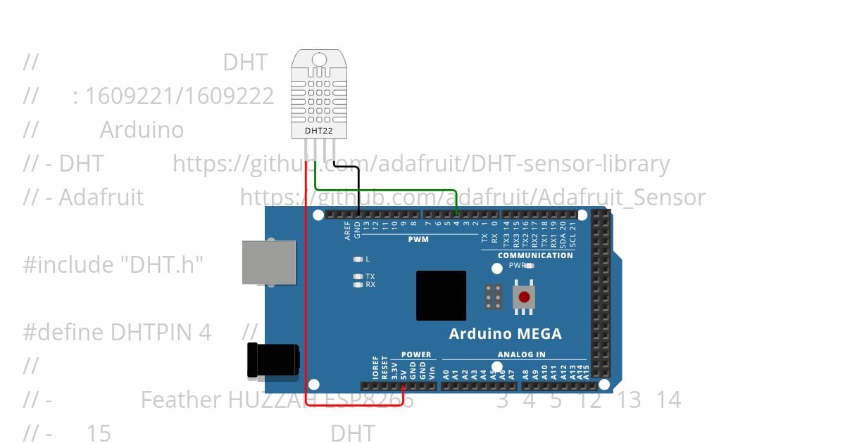 DHTxx_2560.ino simulation