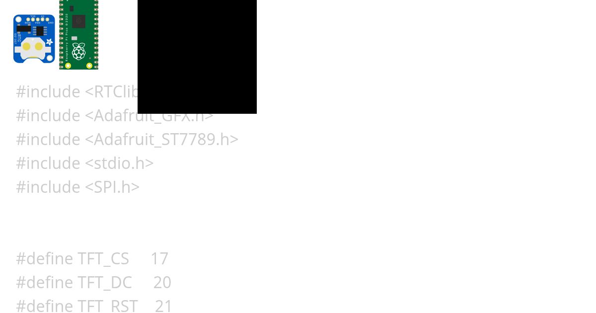 pi pico st7789 simulation