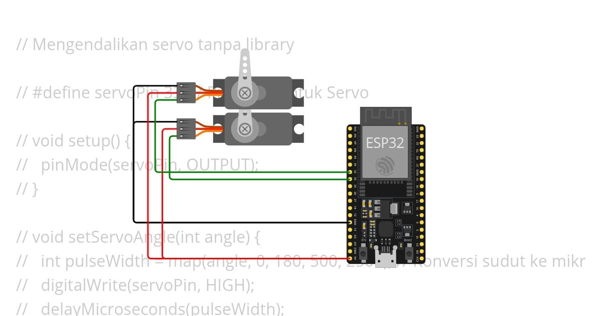 Servo simulation