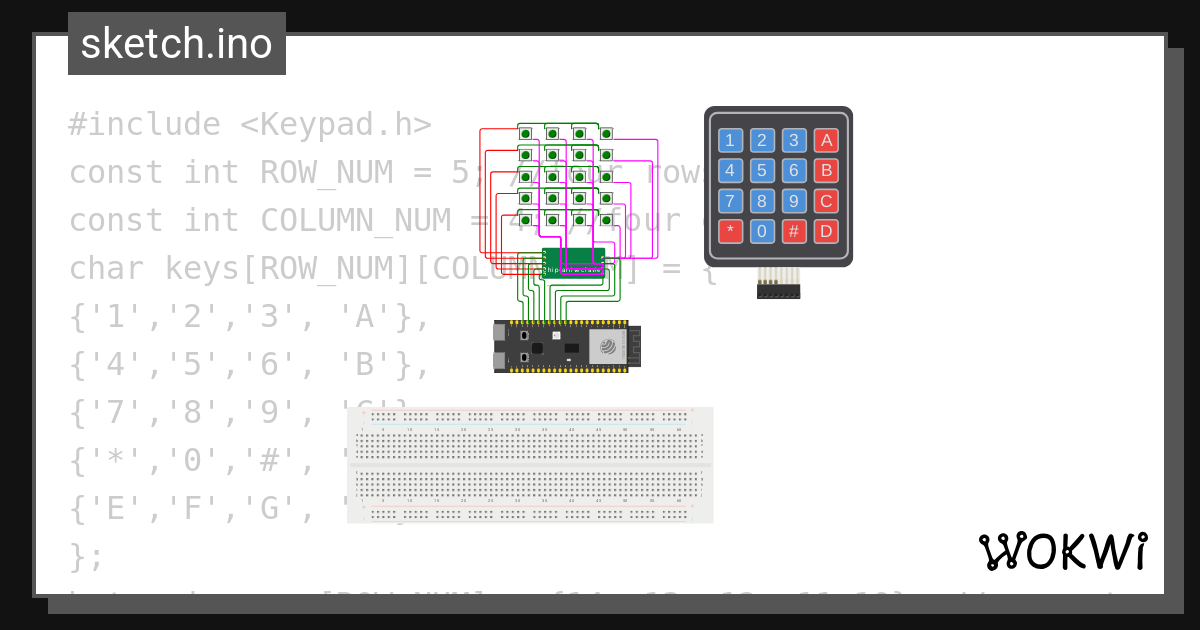 Wokwi - Online ESP32, STM32, Arduino Simulator