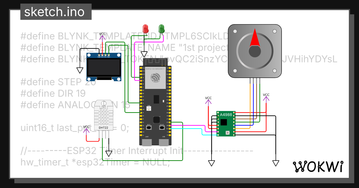 Wokwi online esp32 stm32 arduino simulator