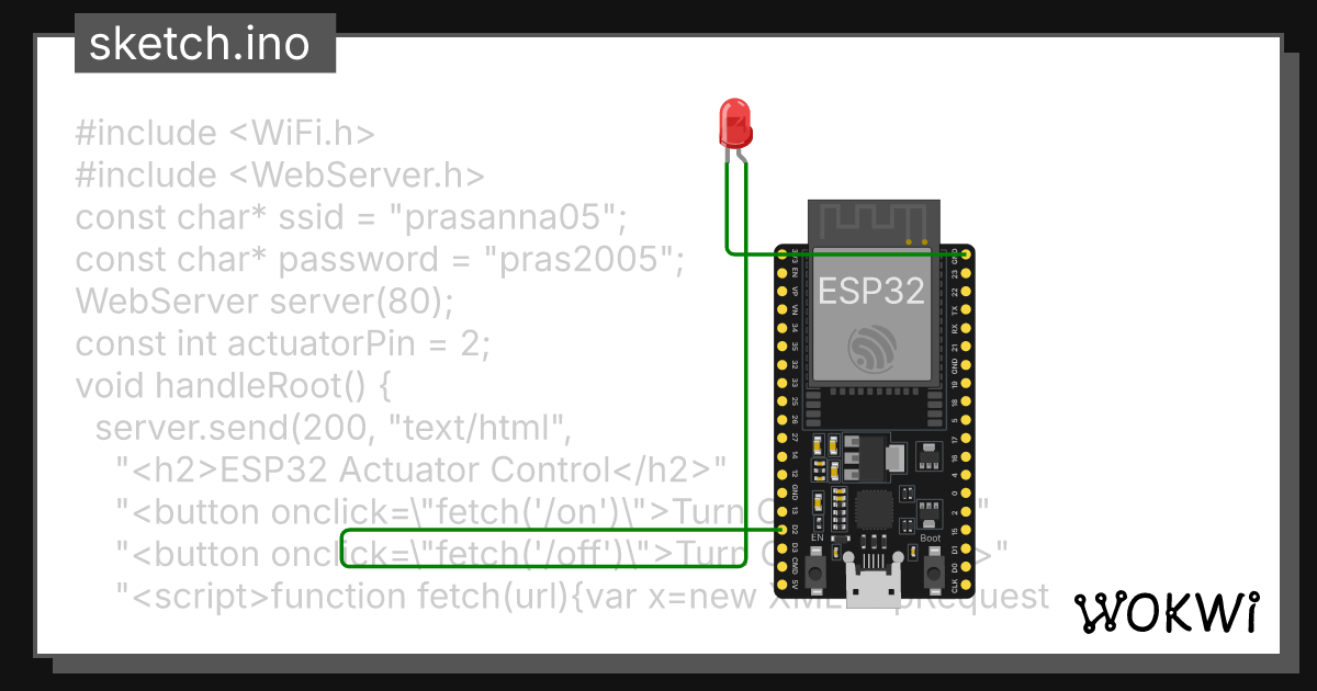 Wokwi online esp32 stm32 arduino simulator