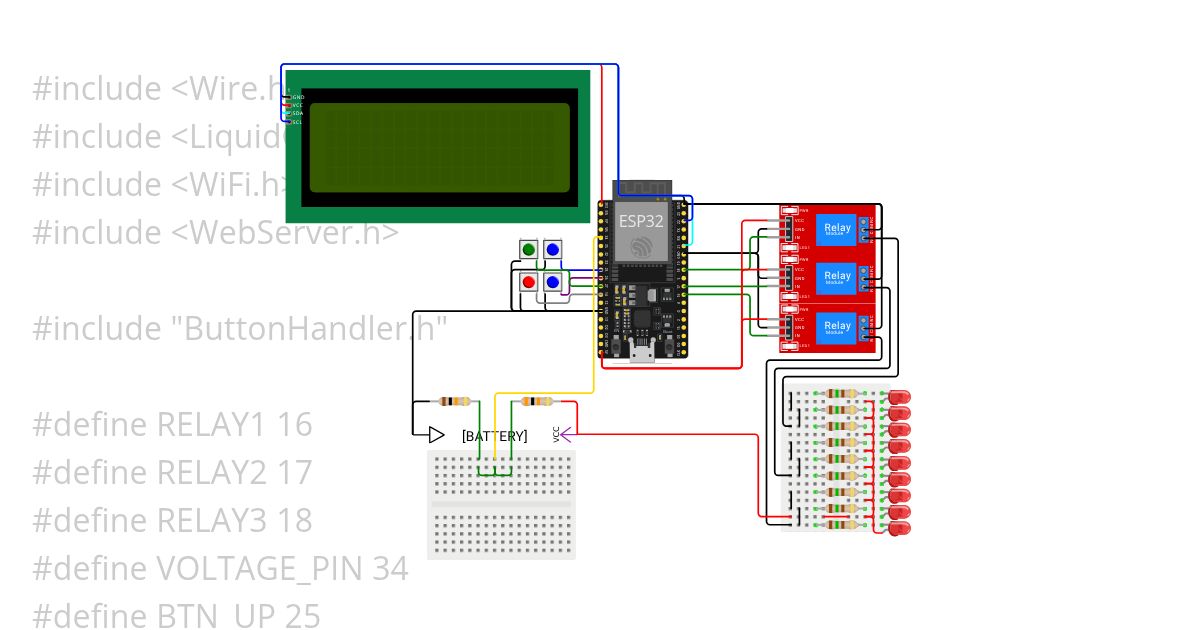 Battery Discharger simulation