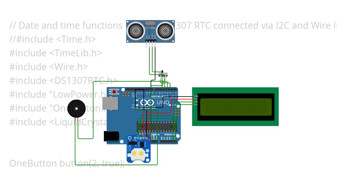 smart Water bottle simulation