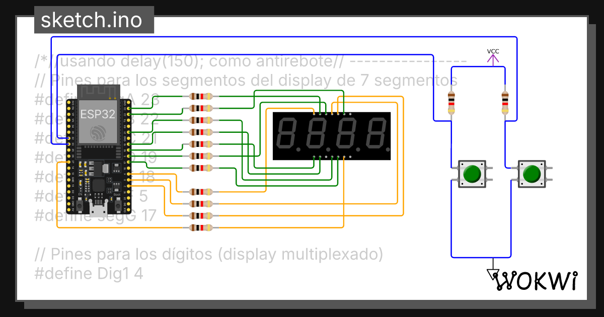 Wokwi - Online ESP32, STM32, Arduino Simulator