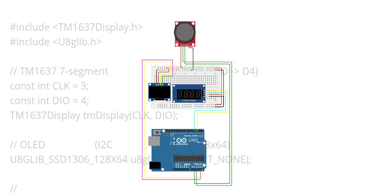조이스틱이용_oled_7segment_양음수표현하기 simulation