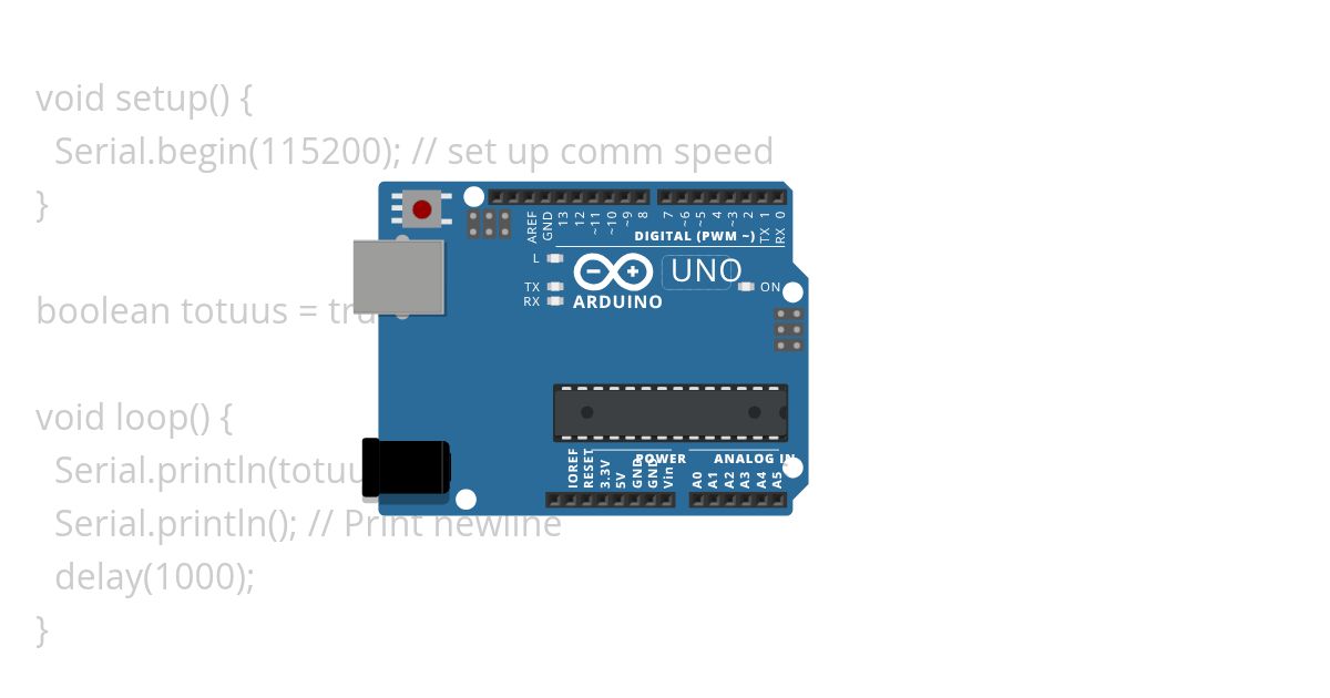 serial.println bool Copy simulation