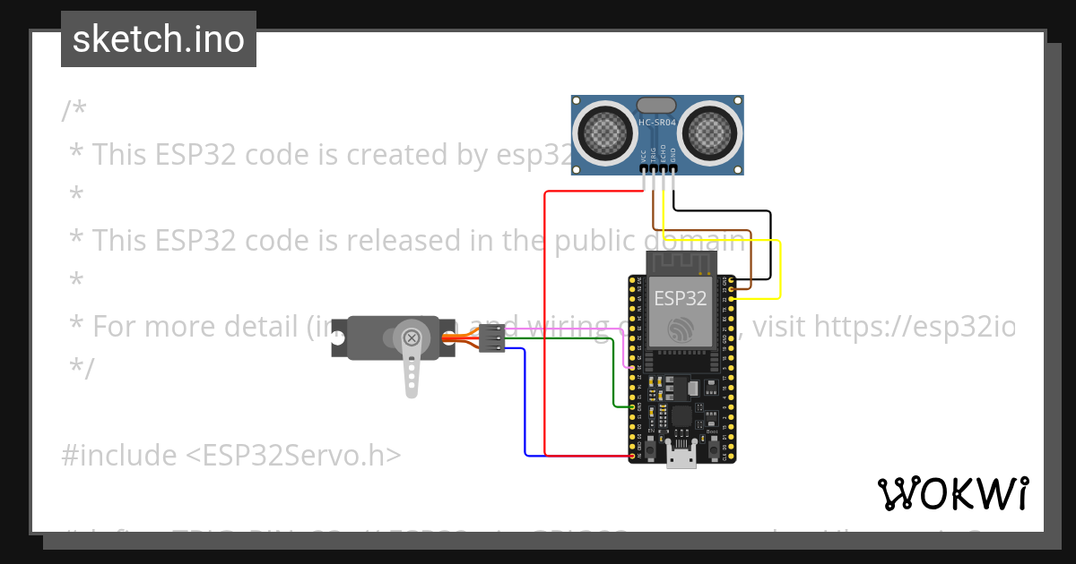 Wokwi - Online ESP32, STM32, Arduino Simulator