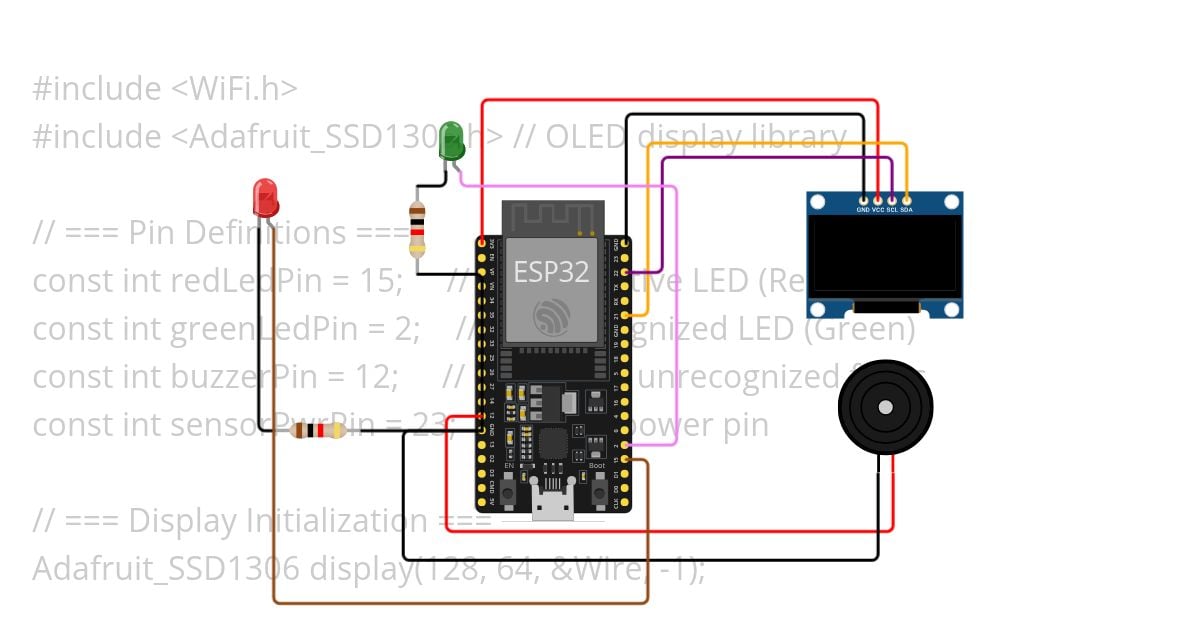 face recognition Attendance System Copy simulation