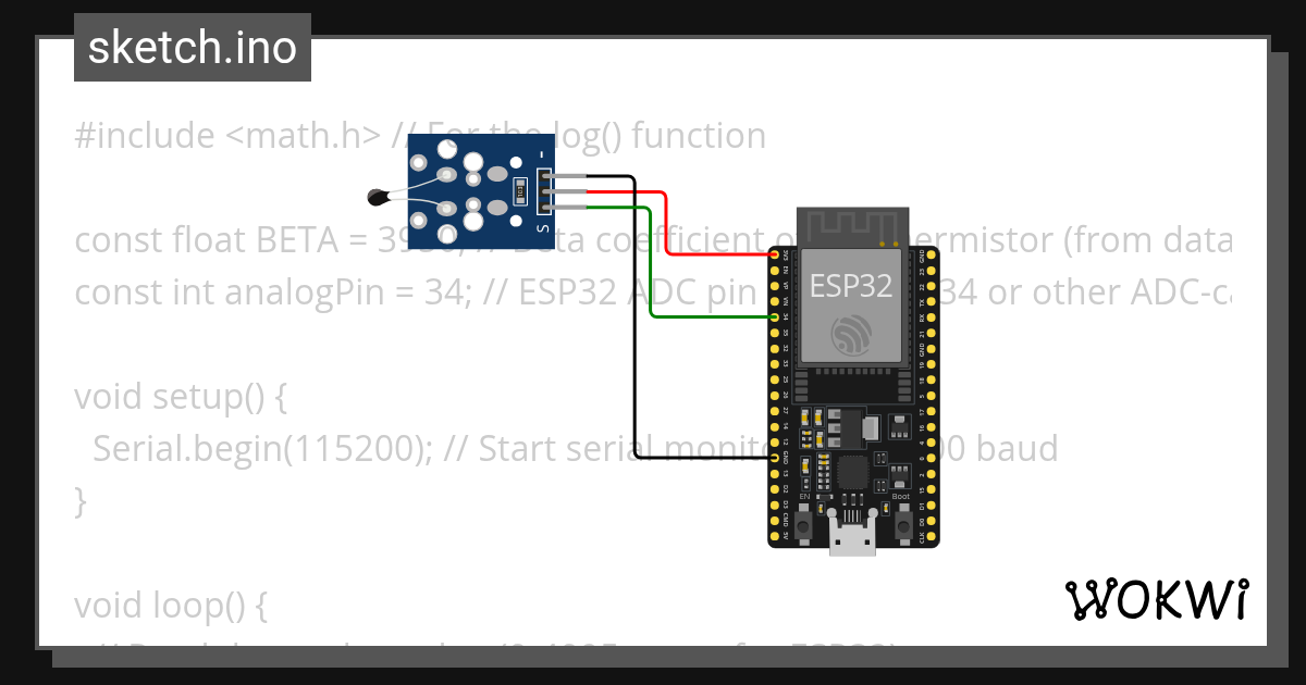 Wokwi - Online ESP32, STM32, Arduino Simulator