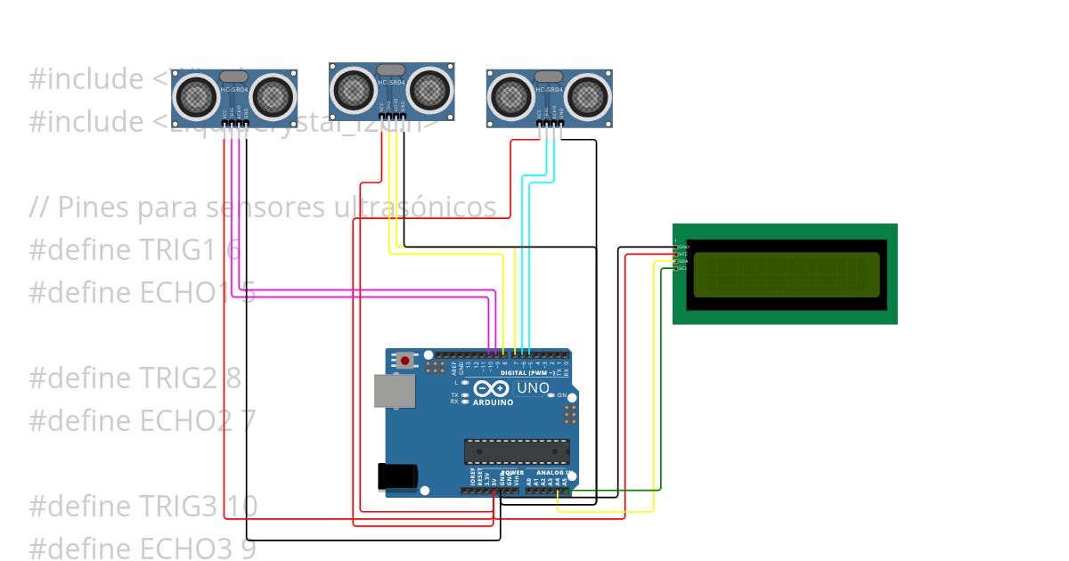 Ultrasonic Copy LCD simulation