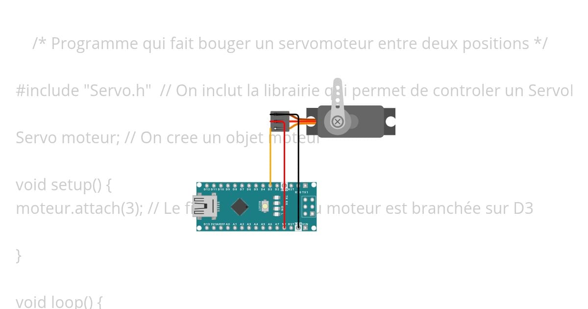 MOTEUR simple simulation