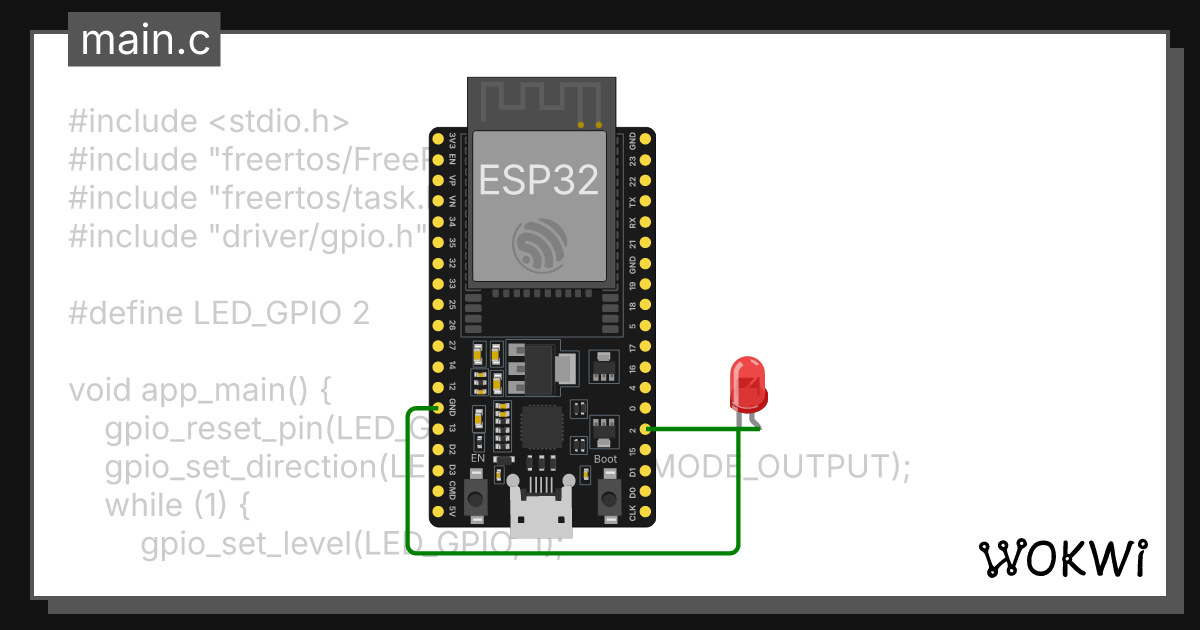 Wokwi online esp32 stm32 arduino simulator