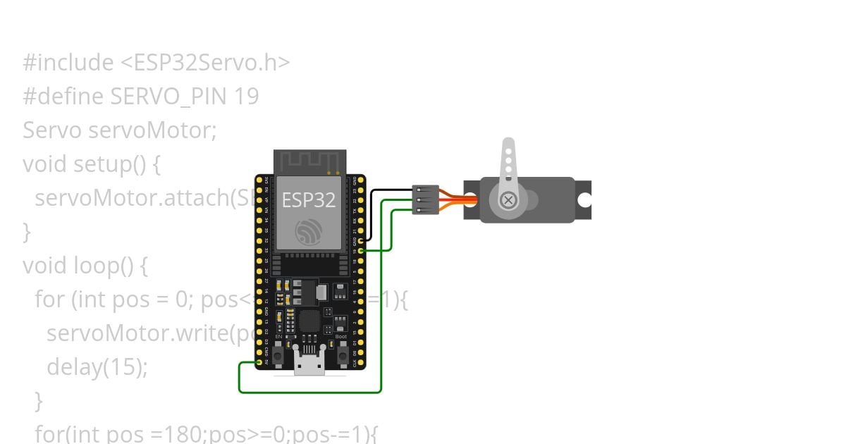 servo motor simulation