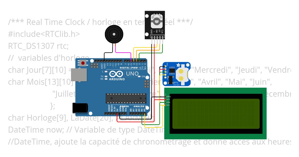 clock data/time/alarm Copy (in progress) simulation