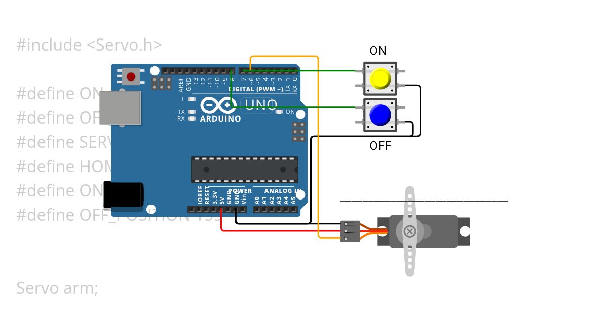 servo switch simulation