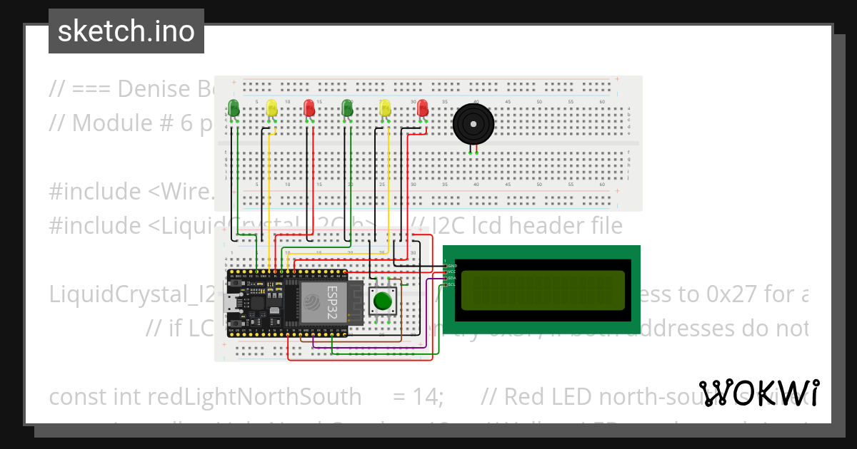 Wokwi - Online ESP32, STM32, Arduino Simulator