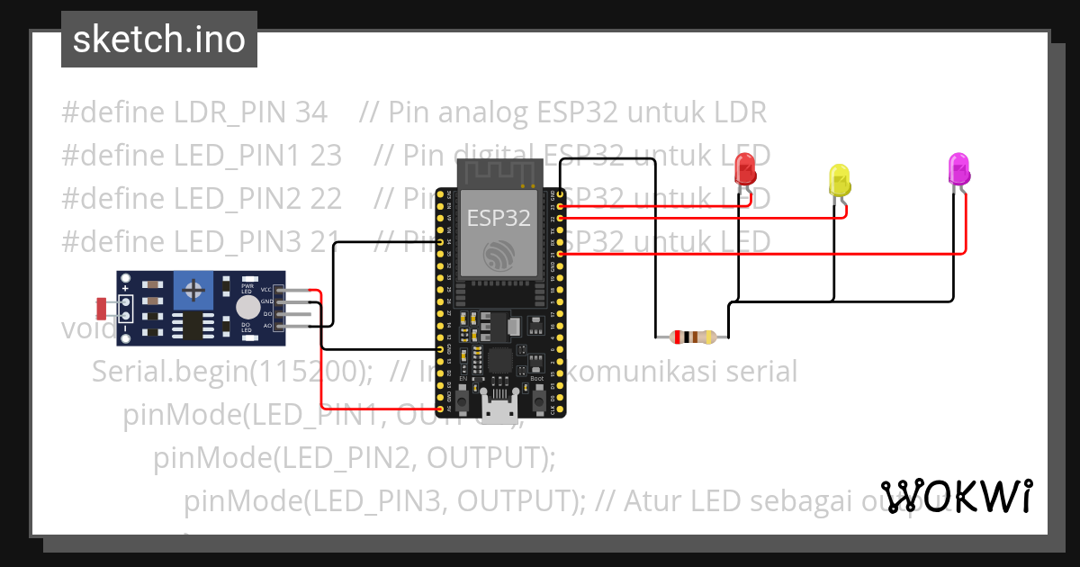 Wokwi - Online ESP32, STM32, Arduino Simulator