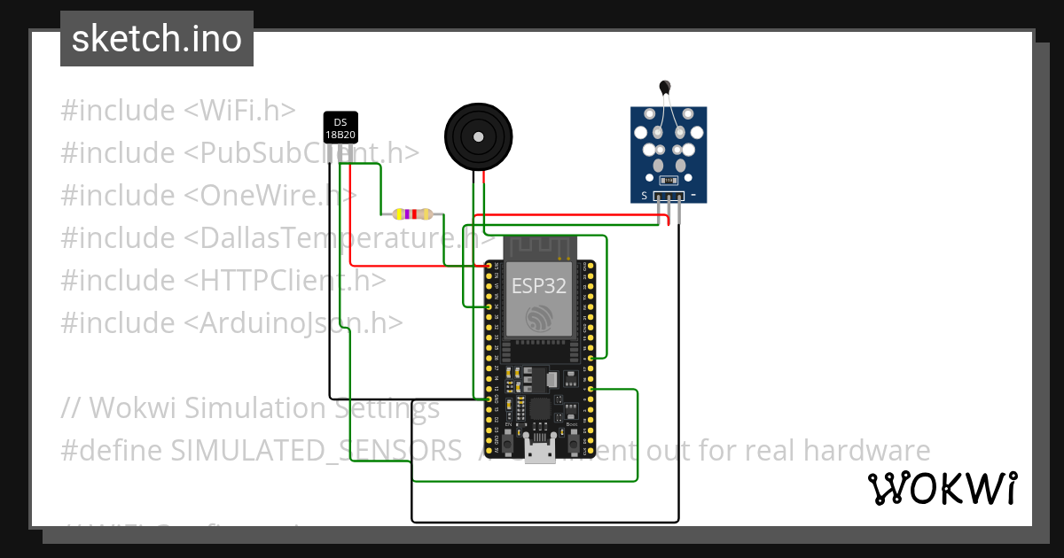 Wokwi - Online ESP32, STM32, Arduino Simulator