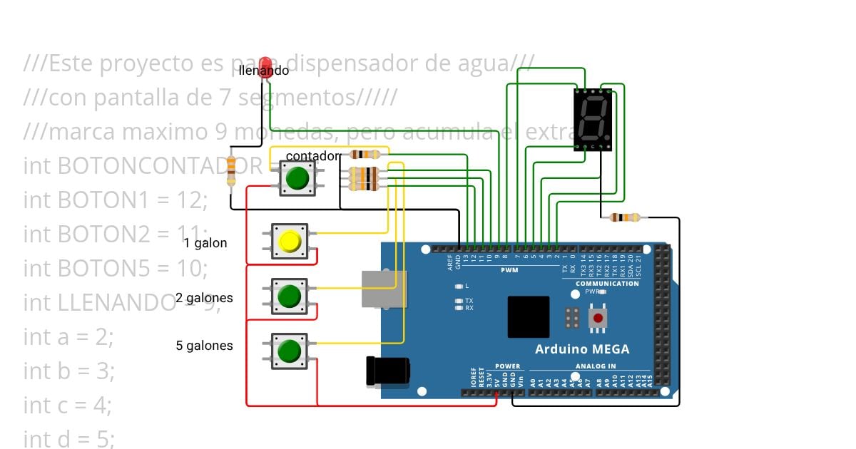 Dispensador de Agua 2 simulation