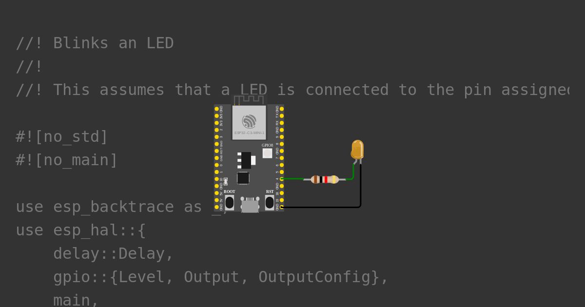 no-std  blinky 