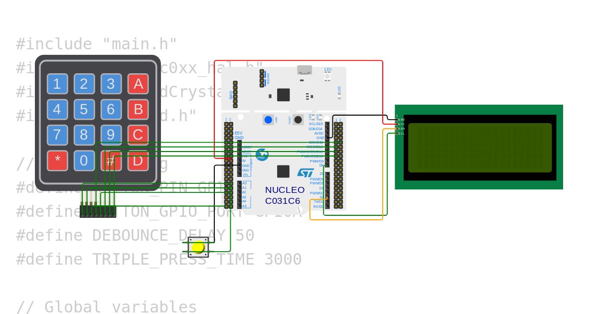 ST Nucleo - LCD I2C Copy
