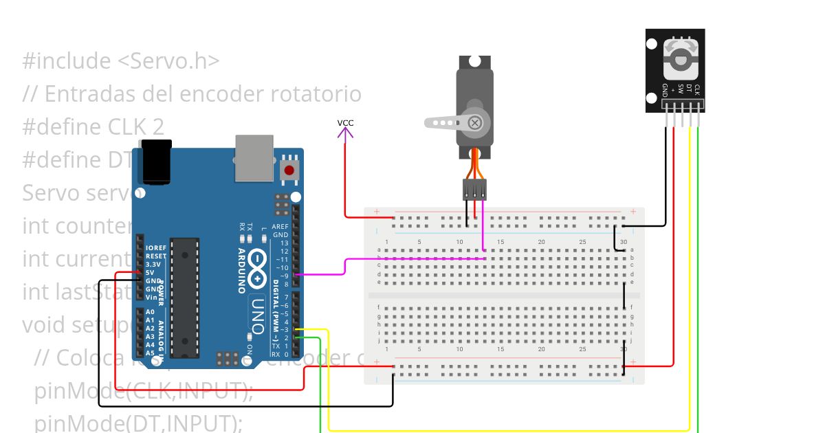 Encoder_Servo simulation