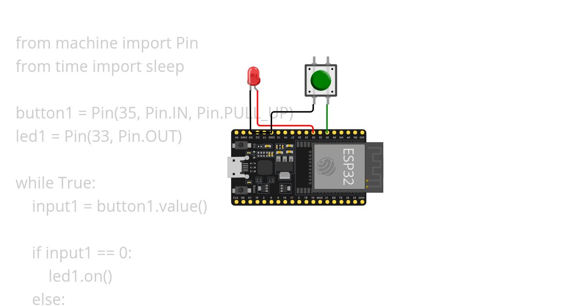Button simulation