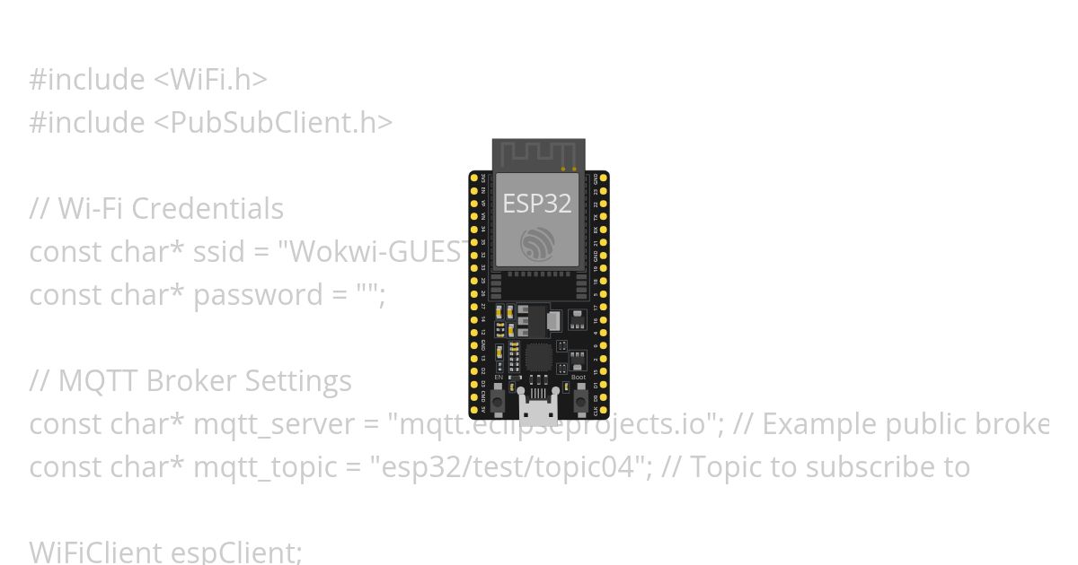 PRAC 2 WIFI & MQTT simulation