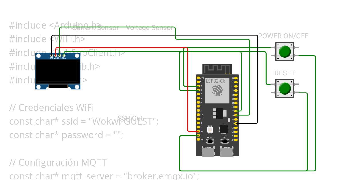 Proyecto ESP32 C6 OLED Copy simulation
