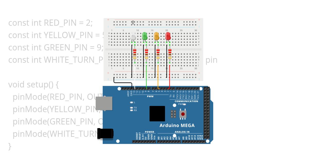traffic light system simulation