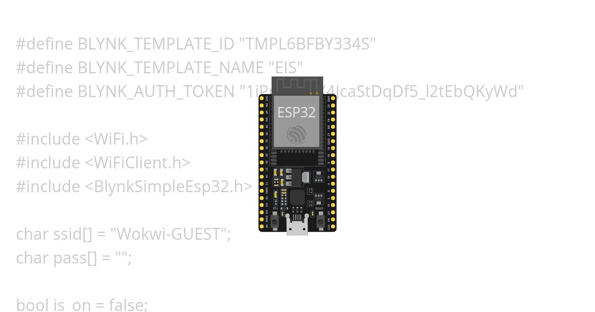 IOT to BLYNK simulation