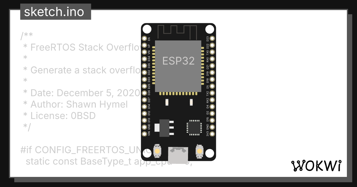 Wokwi online esp32 stm32 arduino simulator