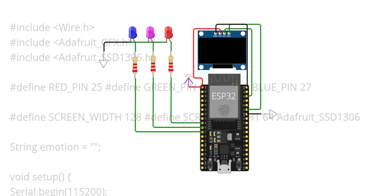 Cảm xúc của adruon chibi simulation