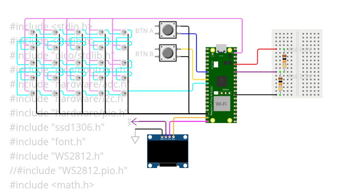 Ohmimetro-BitDogLab simulation