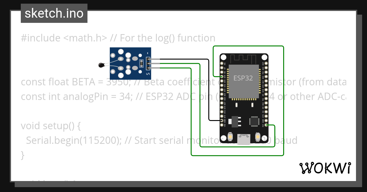Wokwi - Online ESP32, STM32, Arduino Simulator