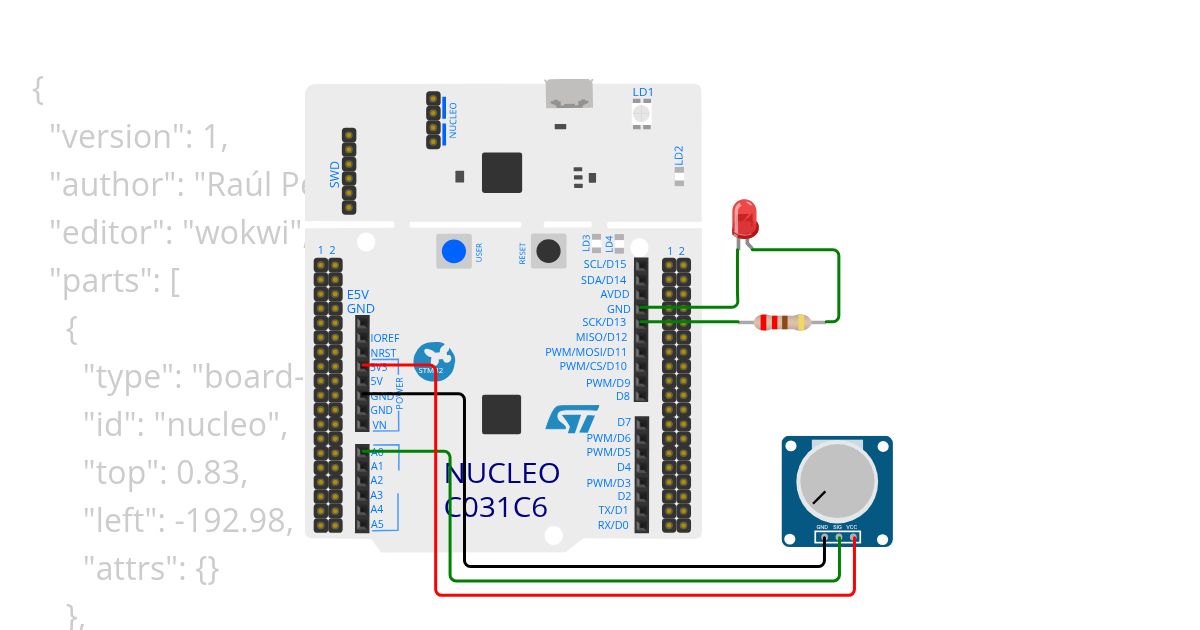 stm32_BareMetal_ADC simulation