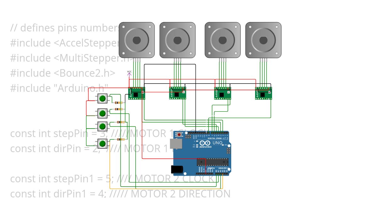 FINGER STEPPER 4 simulation
